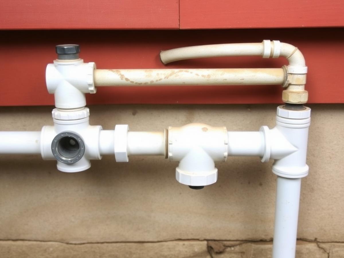 Instalasi jet pump dan jalur pipa sumur bor rumah